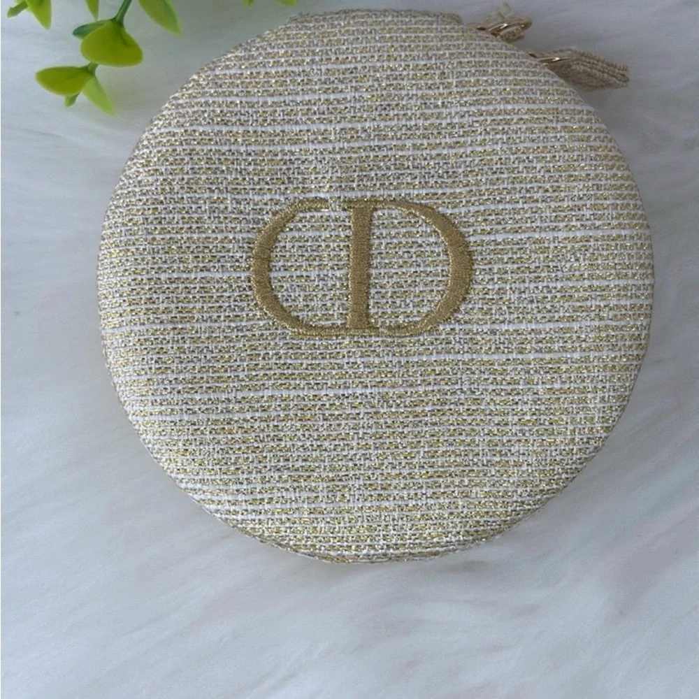 Dior Holiday Round Jewelry/ Storage Case‎